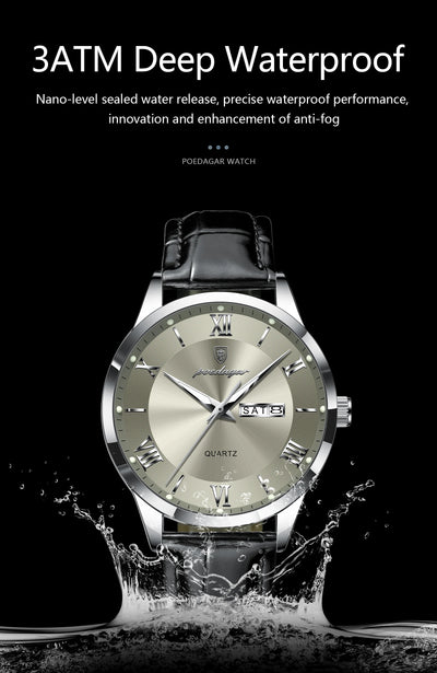Luxury Waterproof Military Watch For Men with Luminous Dial - Smarsty