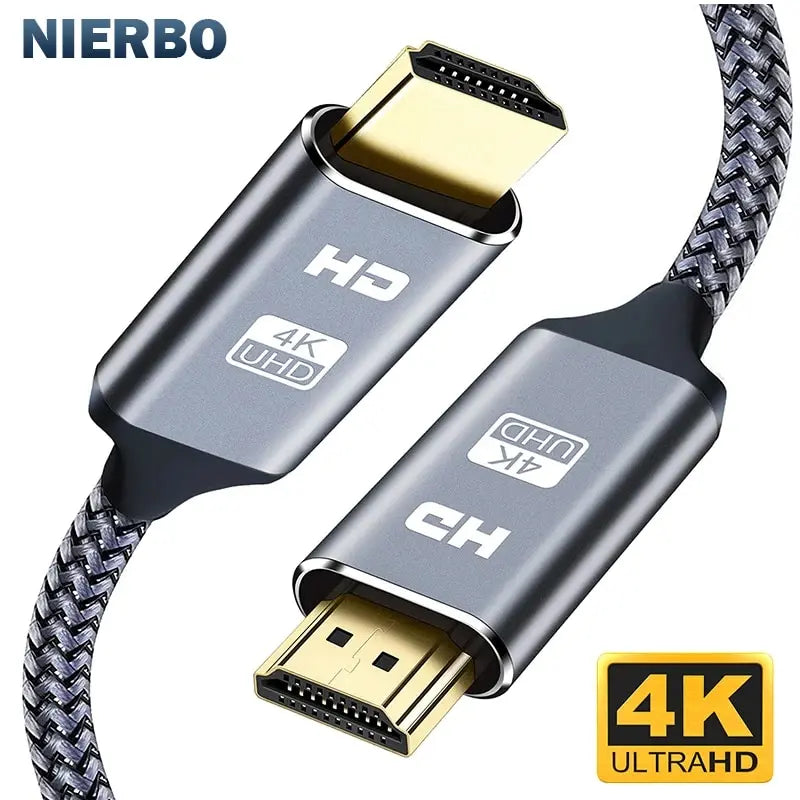 NIERBO HDMI 2.0 Cable 4K High Speed for Gaming - Smarsty