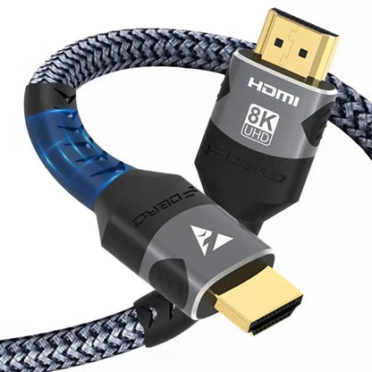 High Speed 8K HDMI Cable 2.1 with Braided Cord - Smarsty