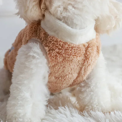 Soft Fleece Dog Sweater for Winter Warmth - Smarsty