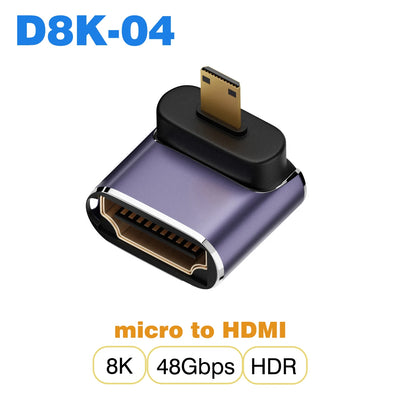 HDMI 2.1 Adapter for 8K 60Hz and 4K 120Hz - Smarsty