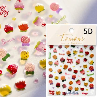 Colorful Seashell Nail Art Stickers for Dreamy Designs - Smarsty