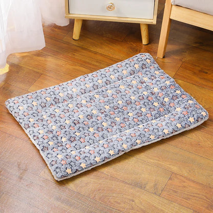Thickened Flannel Dog Bed Mat for Comfort - Smarsty