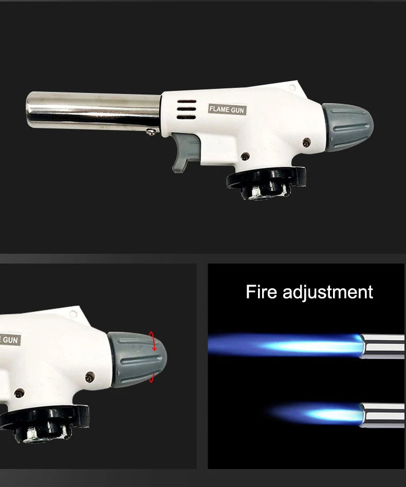 Multifunctional Portable Flame Gun Torch Burner For Camping BBQ Desserts Soldering Cooking Heating Tool Household Igniter