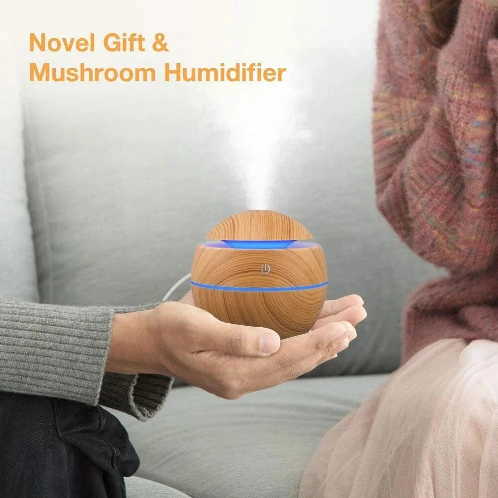 Electric Aromatherapy Humidifier with Ultrasonic Mist - Smarsty