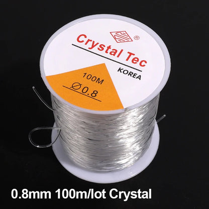 100m Strong Elastic Beading Thread Stretchable Durable - Smarsty