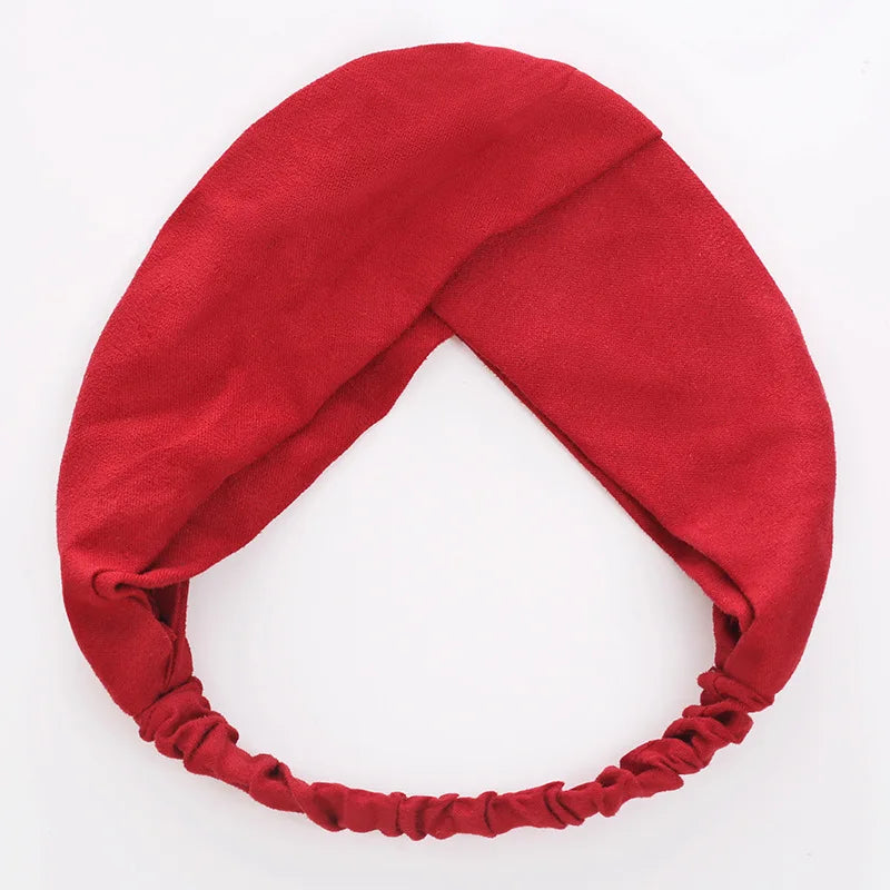 Twist Knotted Turban Headband For Women Soft Winter - Smarsty