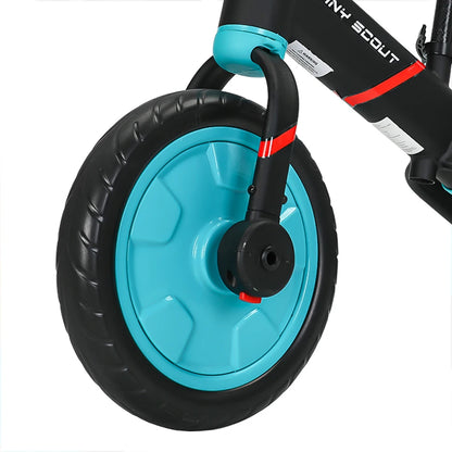 UBRAVOO Fit 'n Joy Beginner Toddler Training Bicycle for Boys Girls 2-4, 4-in-1 Kids Balance Bike with Pedals & Training Wheels