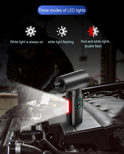 Cordless Air Duster Vacuum Cleaner Portable 7500mAh