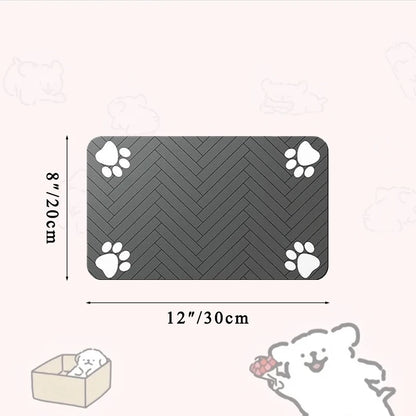 Waterproof Pet Feeding Mat with Quick Dry Feature - Smarsty