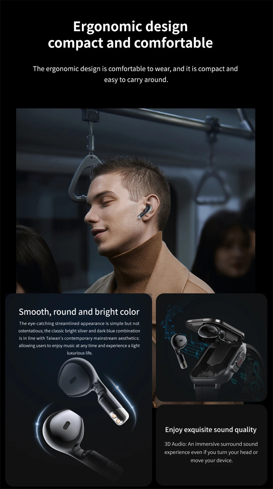 2024 Smart Watch With Earphones And GPS Tracking - Smarsty