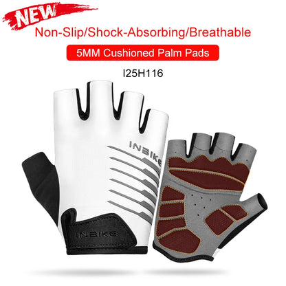 INBIKE Shockproof Gel Cycling Gloves Half Finger - Smarsty