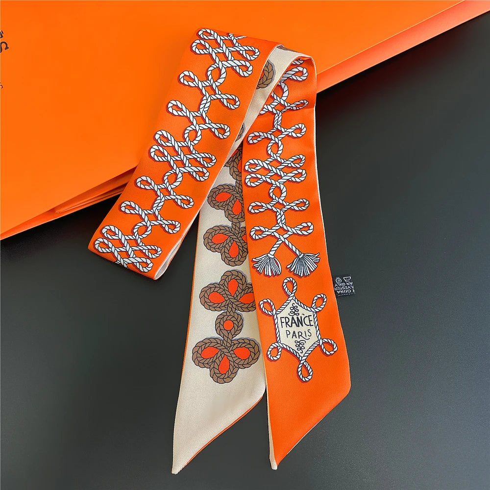 Silk Summer Scarf for Women Lightweight Neckwear - Smarsty