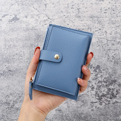Wallet female ins students 2024 new wallet female ultra-thin card bag one small change bag clutch bag - Smarsty