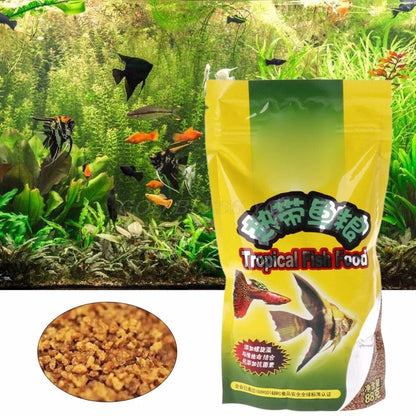 Tropical Fish Food for Guppies and Lantern Fish - Smarsty