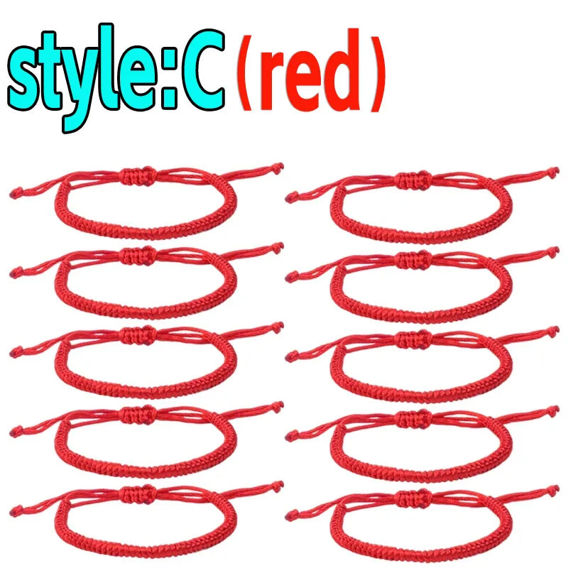 Lucky Red Rope Evil Eye Bracelet for Protection - Smarsty