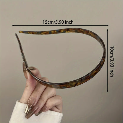 Acetate Non Clamping Headband Elegant Lightweight Summer - Smarsty