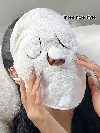 Soft Skin-Friendly Hot Compress Towel for Face Care - Smarsty