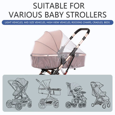 Portable Mosquito Net for Baby Stroller Protection - Smarsty