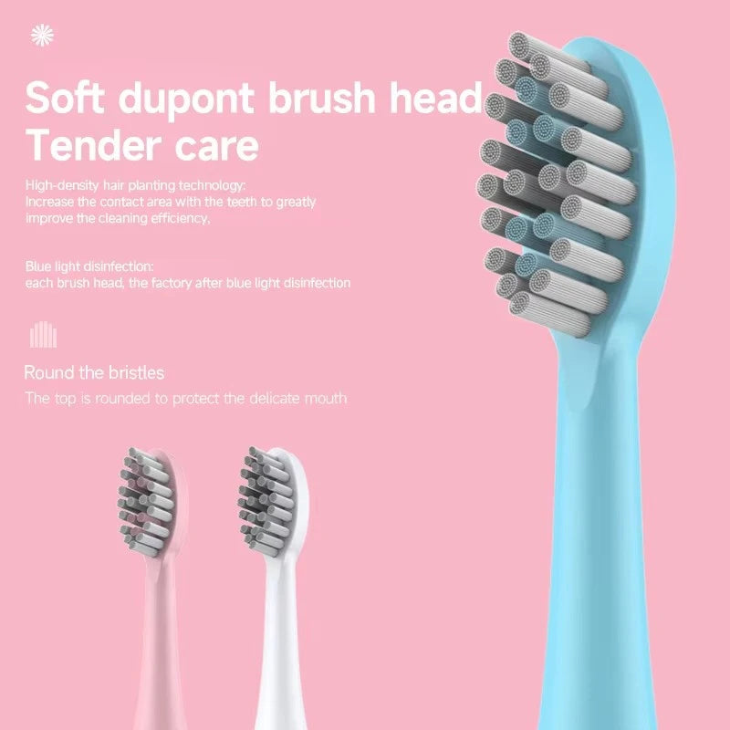 Electric Toothbrush for Adults with Soft Bristles Waterproof Design - Smarsty