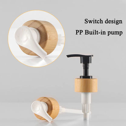 Liquid Soap Dispenser Bottle for Shampoo and Lotion - Smarsty