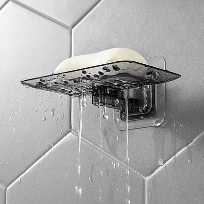 No Drilling Wall Mounted Soap Rack with Double Layer Design - Smarsty