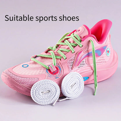 1Pair Shoe Laces New Casual Sneakers tennis Flat Shoelaces Fashion Rope Shoelace for Shoes 120/140/160CM Shoes Accessories - Smarsty