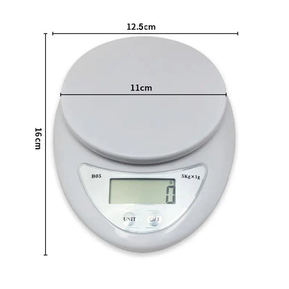 Mini Portable Digital Kitchen Scale with LCD Display - Smarsty