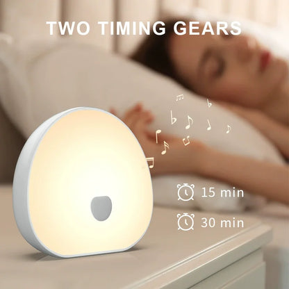 Rechargeable White Noise Machine With Soothing Night Light - Smarsty