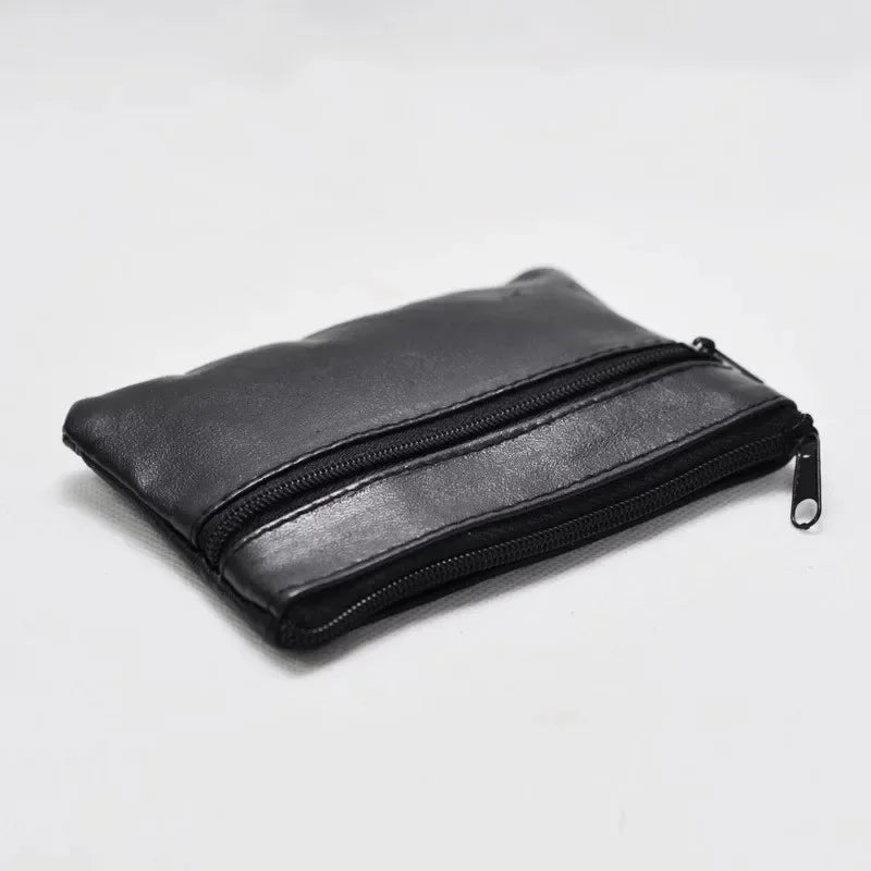 Unisex Coin Purse Wallet With Zipper Change Holder Everyday - Smarsty