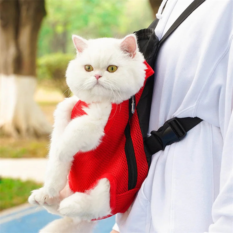 Adjustable Pet Carrier Backpack for Travel and Hiking - Smarsty