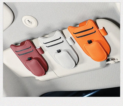 Magnetic Car Sunglasses Holder Sun Visor Clip for Glasses - Smarsty