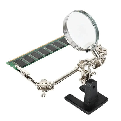 Adjustable 5X Magnifier Clip for Circuit Board Repair - Smarsty
