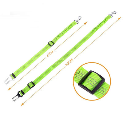 Adjustable Pet Car Seat Belt Leash for Dog Safety - Smarsty
