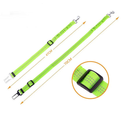 Adjustable Pet Car Seat Belt Leash for Dog Safety - Smarsty