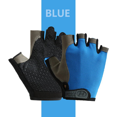 Breathable Anti Slip Half Finger Cycling Gloves for Men and Women - Smarsty