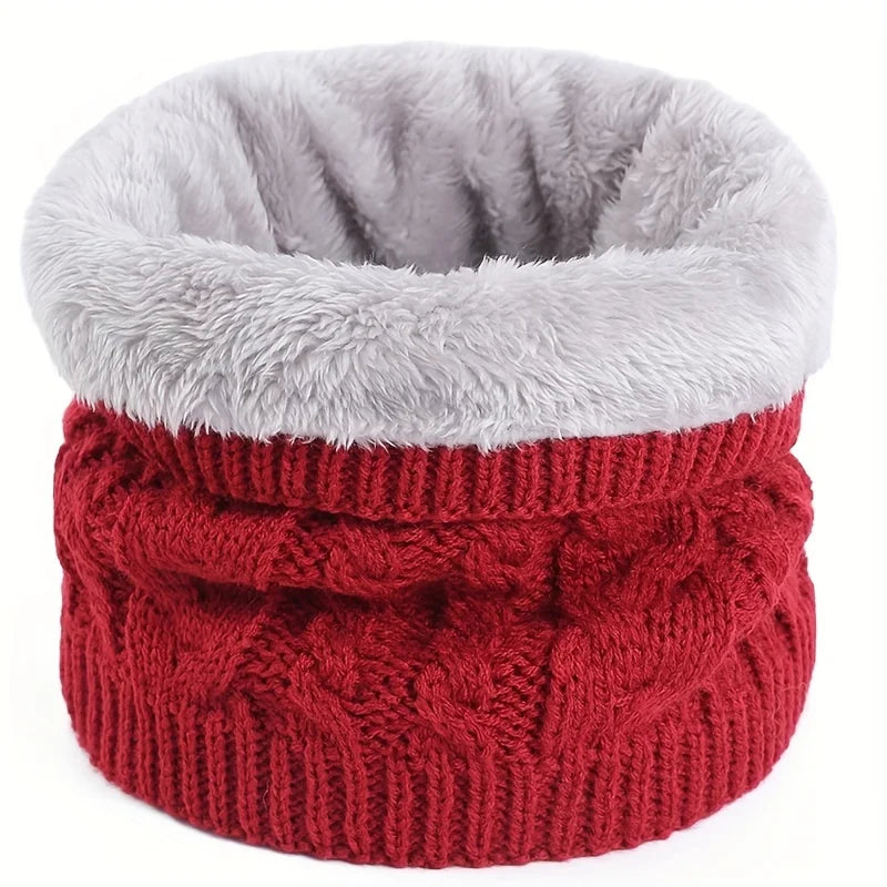 Fashion Polyester Fiber Neck Warm Scarf Suitable for Comfortable Winter Accessories for Men and Women in Cold Weather - Smarsty