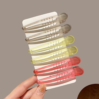 Professional Plastic Hairdressing Duckbill Clips for Styling - Smarsty