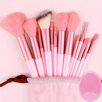 Professional Soft Fluffy Makeup Brush Set for Flawless Application - Smarsty
