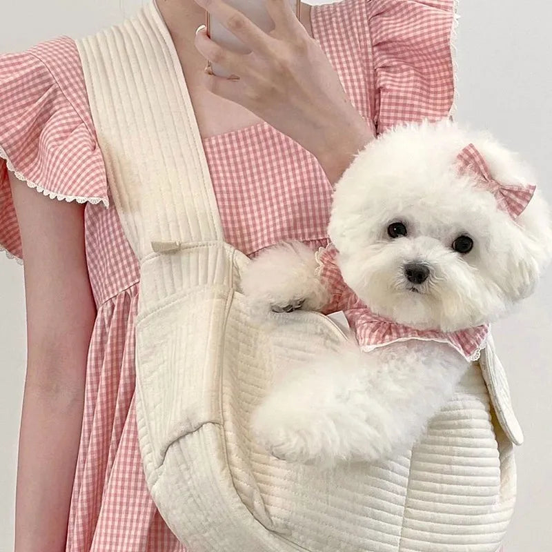 Pink Plaid Lace Dog Dress for Summer Comfort - Smarsty