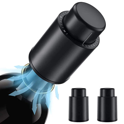 Reusable Vacuum Wine Bottle Stopper for Freshness - Smarsty