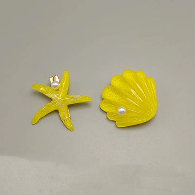 Elegant Starfish Hair Clips for Summer Beach Style - Smarsty