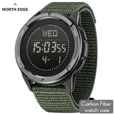 North Edge Alps Men's Waterproof Digital Sports Watch - Smarsty