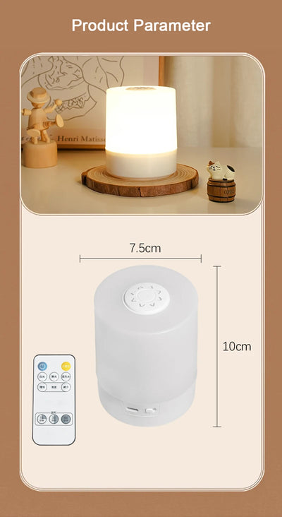 Dimmable LED Night Light for Bedroom Charging Lamp - Smarsty