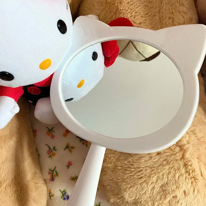 Hello Kitty Handheld Makeup Mirror for Girls - Smarsty