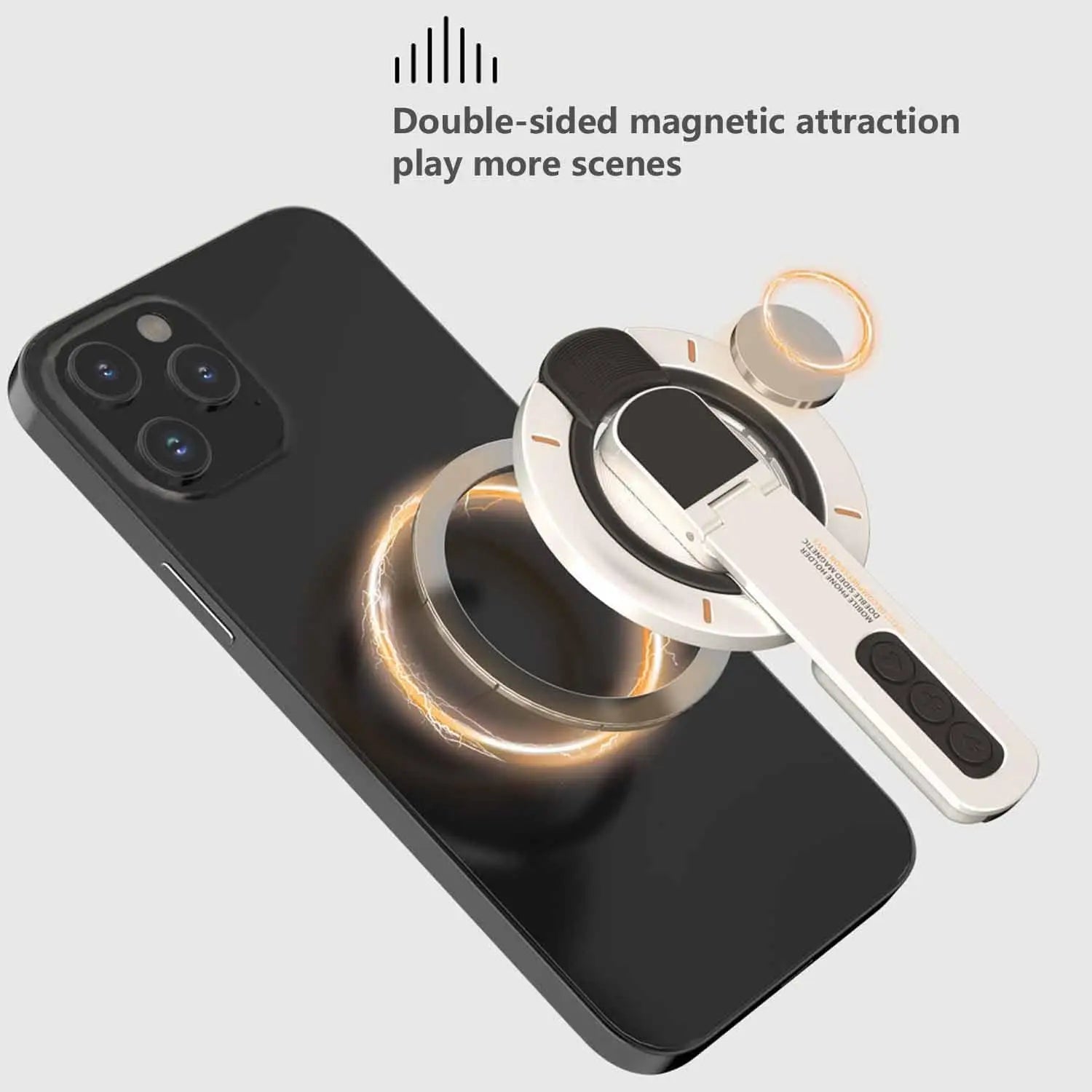 MagSafe Phone Grip Two Sided Magnetic Stand For IPhone - Smarsty