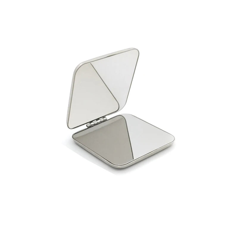 Portable Stainless Steel Makeup Mirror for Women - Smarsty