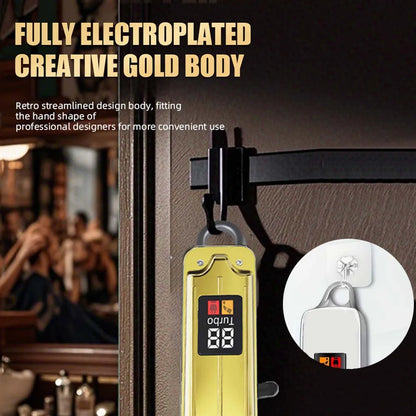 Cordless Electric Hair Clippers for Men,Professional Barber Clippers and Trimmers Set for Hair Cutting Kit with LED Display