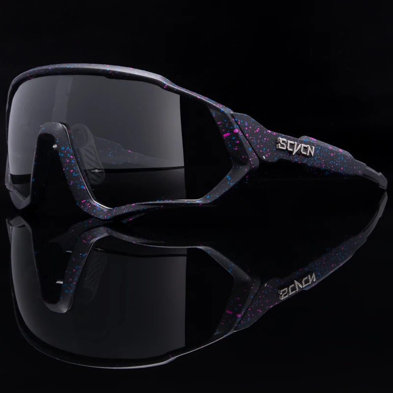 SCVCN  UV400 Sport Cycling Glasses Road Sunglasses Bicycle Eyewear Mountain Bike MTB Cycl Goggles running glasses