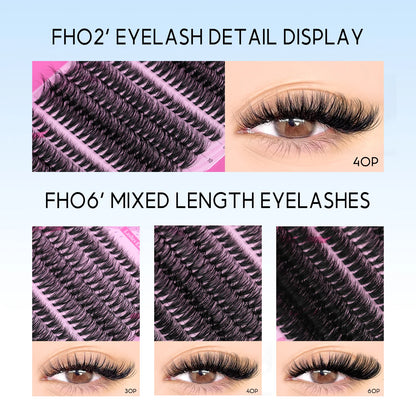 DIY Lash Extension Kit with Individual Lashes for Home Use - Smarsty